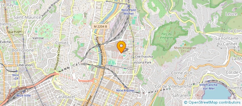 localisation de l'entreprise ANSEL GROUP  NICE