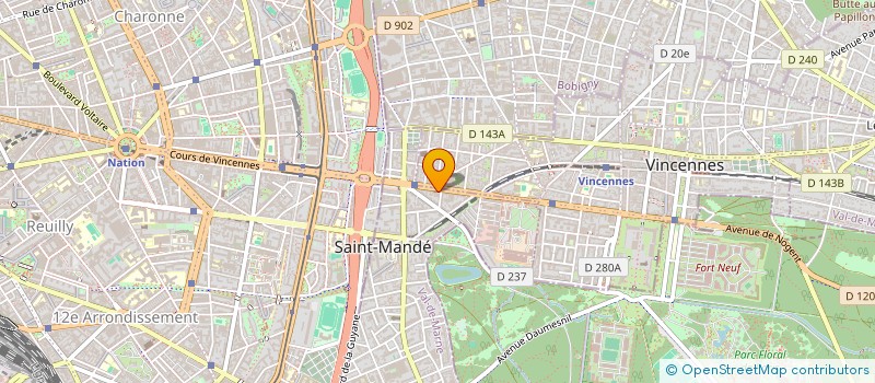 localisation de l'entreprise ANSELIMMO à SAINT-MANDE
