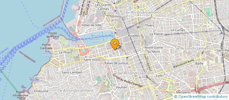 localisation de l'entreprise ANSELME  MARSEILLE