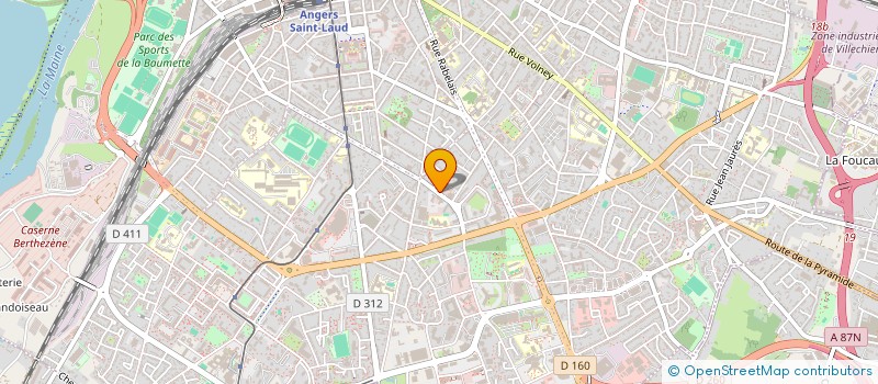 localisation de l'entreprise ANSELMINO à ANGERS