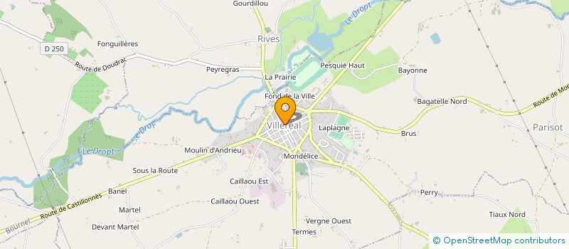 localisation de l'entreprise ANSEM à VILLEREAL