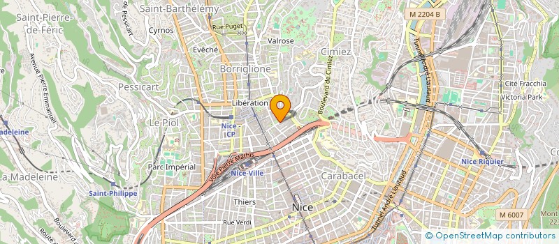 localisation de l'entreprise ANSEMBLE DUO DECIMAL  NICE