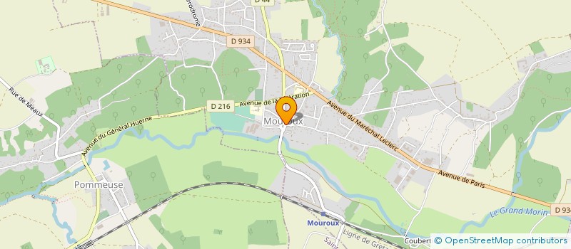 localisation de l'entreprise ANSERMIN JOIE  MOUROUX