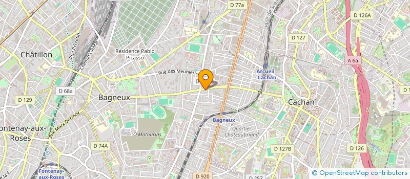 localisation de l'entreprise ANSICLIM à BAGNEUX