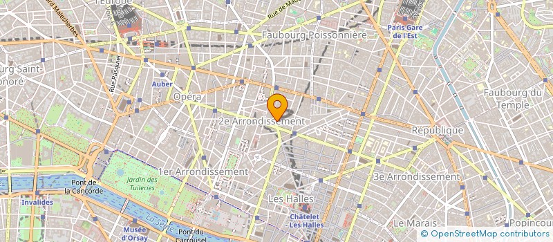 localisation de l'entreprise ANSILOR'S  PARIS