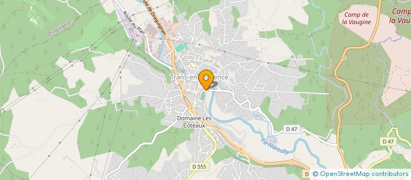 localisation de l'entreprise ANSIM à TRANS-EN-PROVENCE