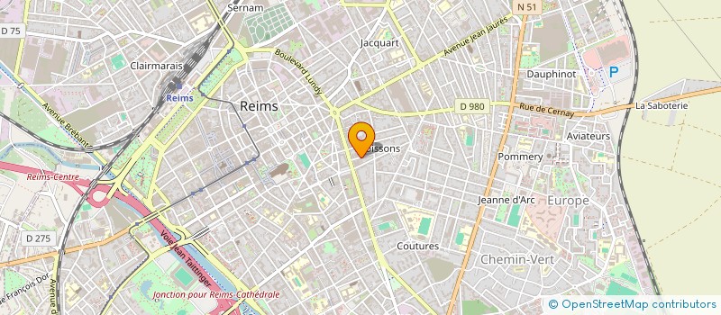 localisation de l'entreprise ANSIMAPAGE  REIMS