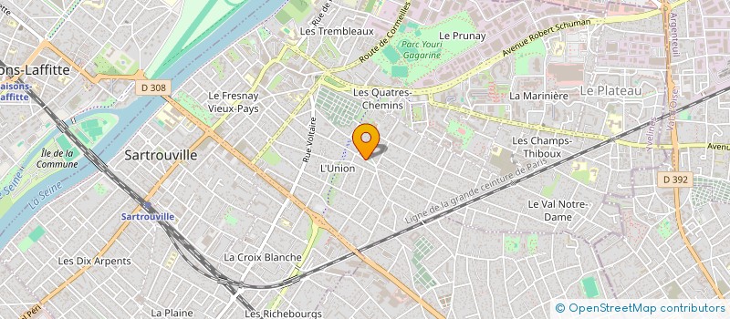 localisation de l'entreprise ANSIMMO  SARTROUVILLE