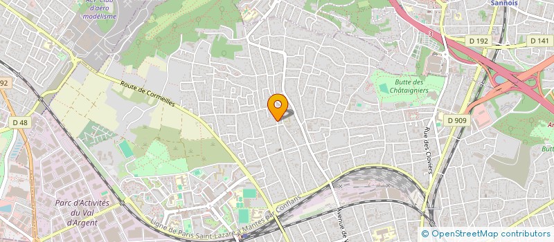 localisation de l'entreprise ANSLAB CONSULTING à ARGENTEUIL