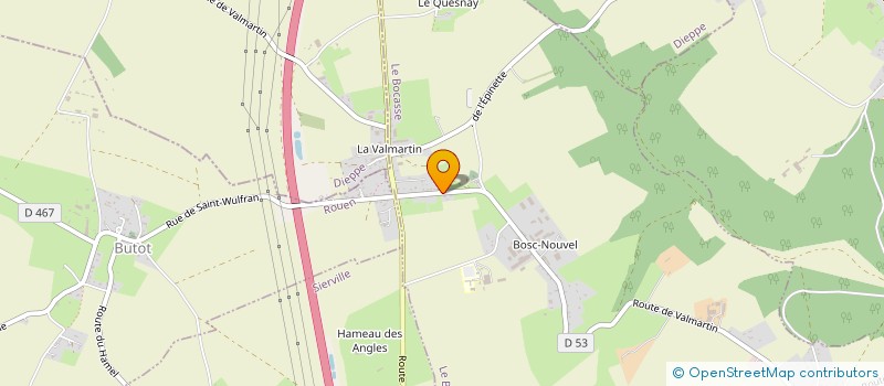 localisation de l'entreprise ANSO  LE BOCASSE