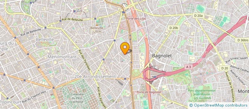 localisation de l'entreprise ANSOFI à PARIS