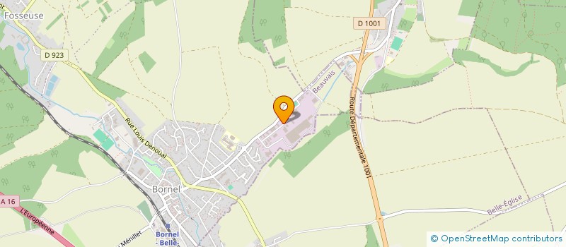 localisation de l'entreprise ANSOGI  BORNEL