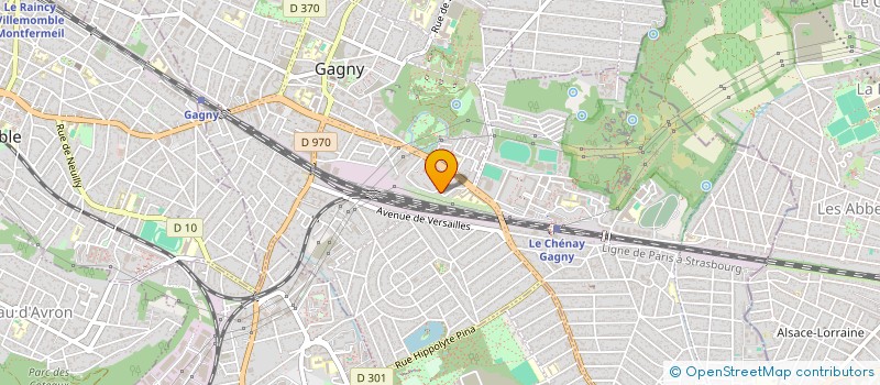 localisation de l'entreprise ANSOLEHO à GAGNY