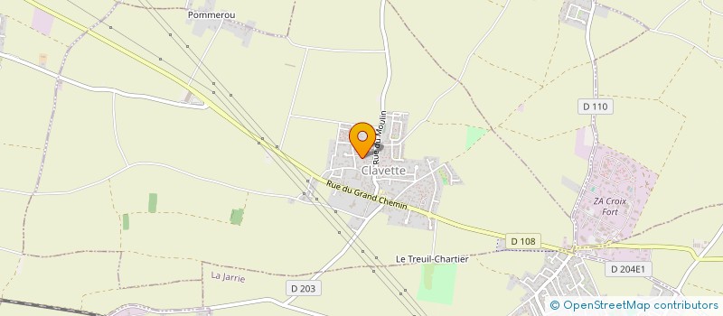 localisation de l'entreprise ANSOLEX  CLAVETTE