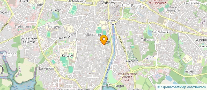 localisation de l'entreprise ANSOLI à VANNES