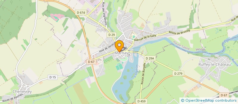 localisation de l'entreprise ANSOLIA  MARNAY