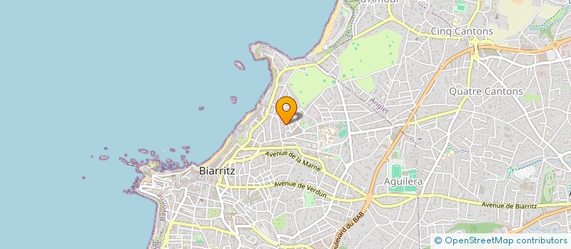 localisation de l'entreprise ANSQUER à BIARRITZ