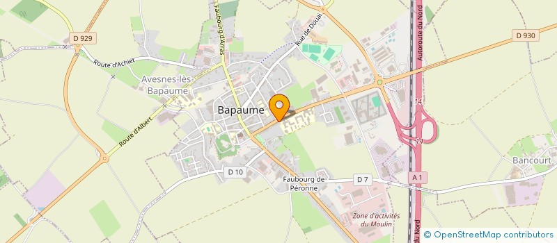 localisation de l'entreprise ANSQUIN HOLDING à ARRAS