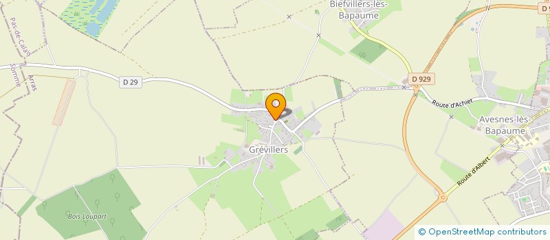 localisation de l'entreprise ANSQUIN SOCKEEL IMMOBILIER  VILLERS-AU-FLOS