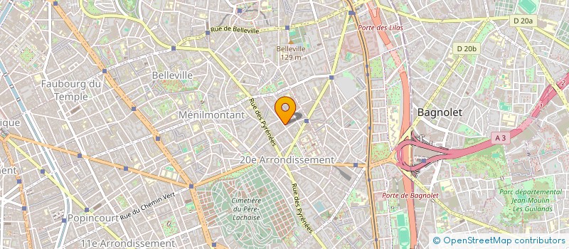 localisation de l'entreprise ANSS AUTO20  PARIS