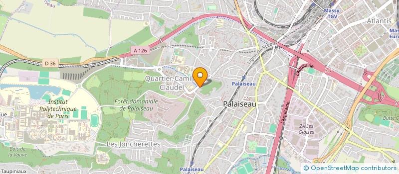 localisation de l'entreprise ANSULF à PALAISEAU