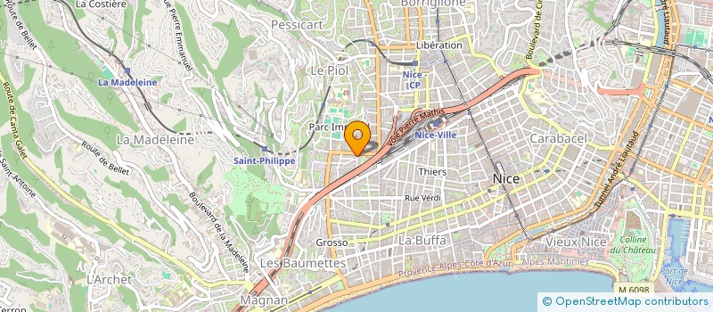 localisation de l'entreprise ANSV à NICE