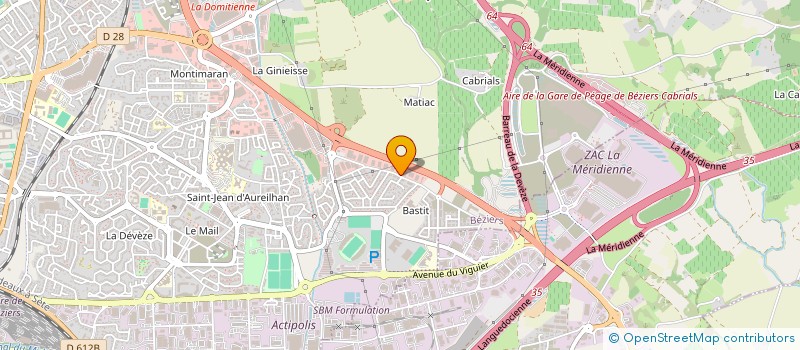 localisation de l'entreprise ANSWER SECURITY PROBLEMS à BEZIERS