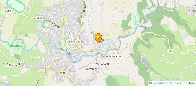 localisation de l'entreprise ANSWER SOFTWARE  SAINT-GALMIER