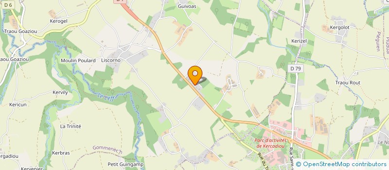 localisation de l'entreprise ANSY  LANNEBERT