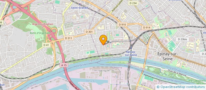 localisation de l'entreprise ANT à EPINAY-SUR-SEINE