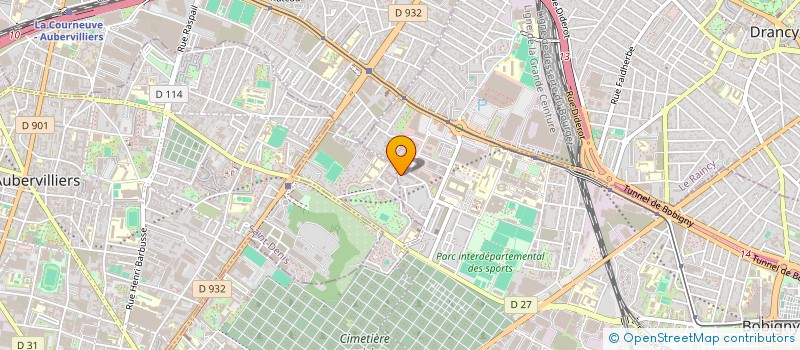 localisation de l'entreprise ANT BLACK  BOBIGNY