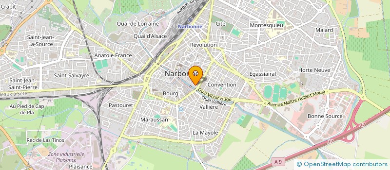 localisation de l'entreprise ANT'C à NARBONNE