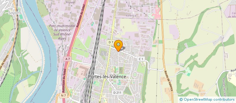 localisation de l'entreprise ANT EDITIONS  PORTES-LES-VALENCE