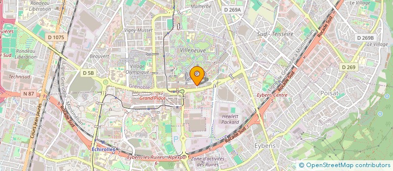 localisation de l'entreprise ANT'ELEC SERVICES à GRENOBLE