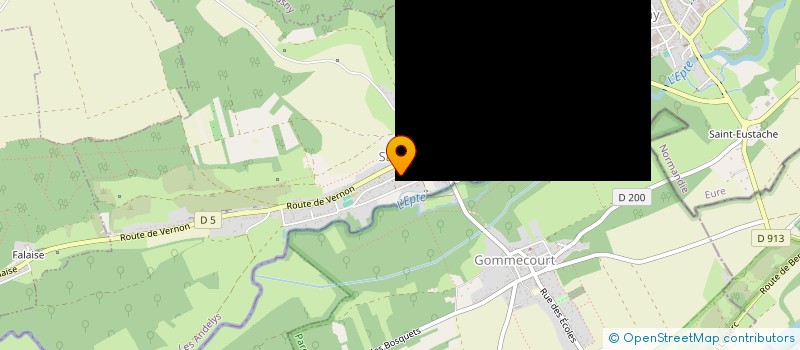 localisation de l'entreprise ANTA-AMENAGEMENTS NOVATEURS ET TECHNOLOGIES AVANCEES  SAINTE-GENEVIEVE-LES-GASNY