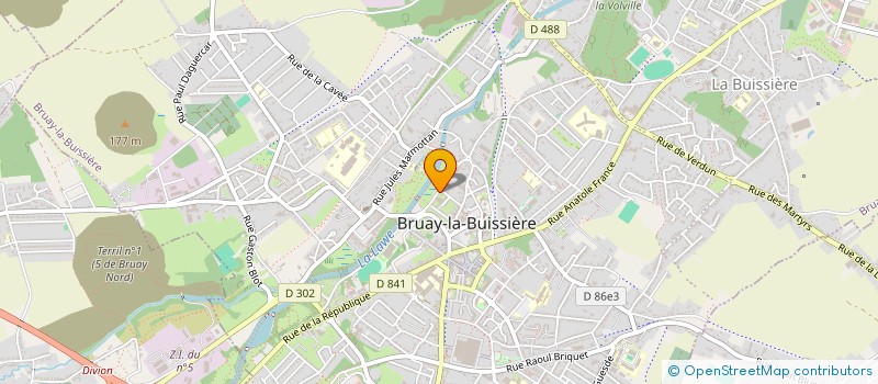 localisation de l'entreprise ANTA FULL CLEAN  BRUAY LA BUISSIERE