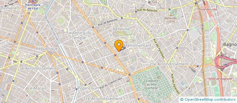 localisation de l'entreprise ANTA PRODUITS DE BEAUTE ET COSMETIQUE  PARIS