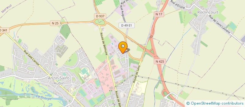 localisation de l'entreprise ANTACLAR  SAINTE-CATHERINE