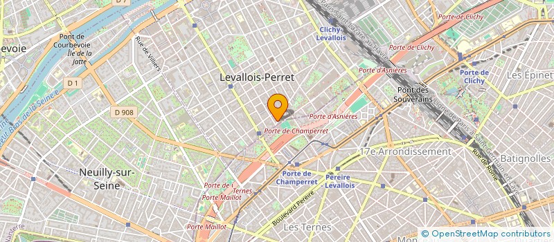 localisation de l'entreprise ANTAGONISTE à LEVALLOIS-PERRET