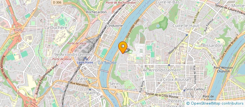 localisation de l'entreprise ANTALB  LYON 4EME