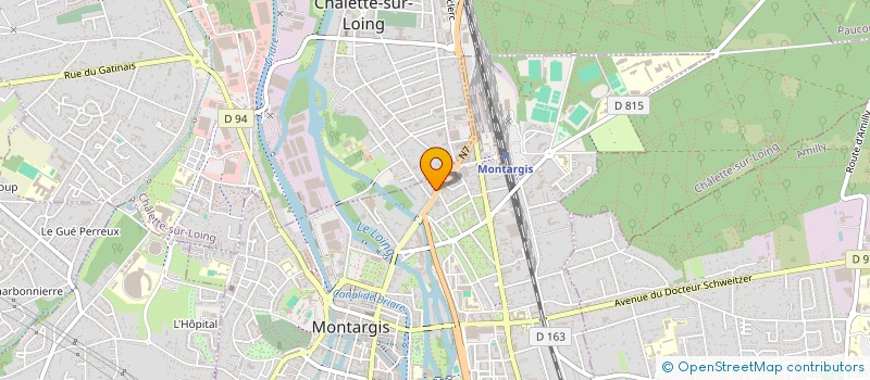 localisation de l'entreprise ANTALEAN à MONTARGIS