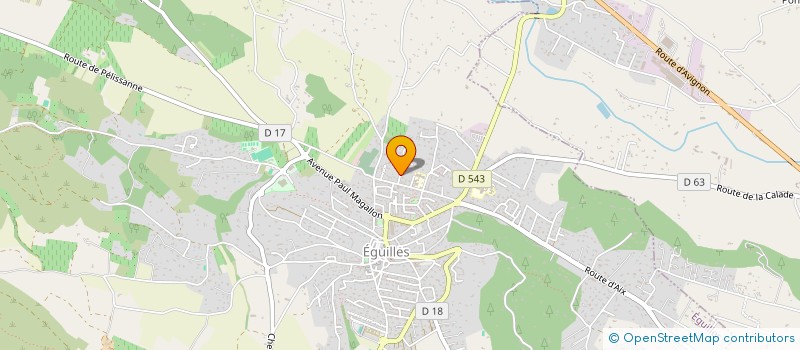 localisation de l'entreprise ANTALIA  EGUILLES