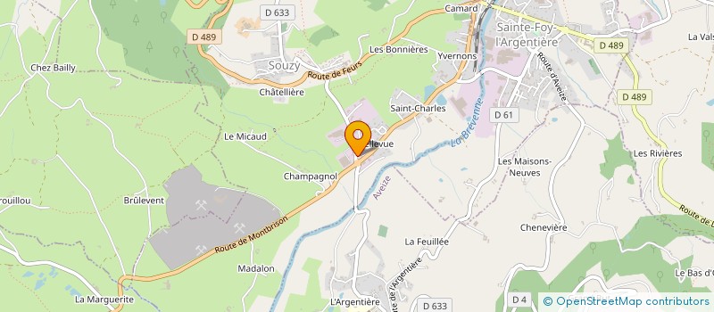 localisation de l'entreprise ANTALICE à SOUZY