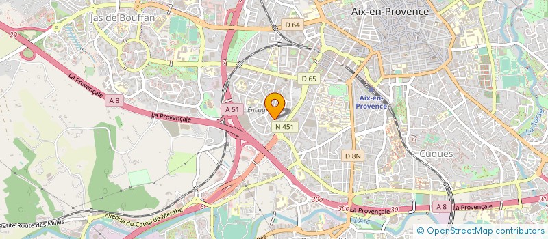 localisation de l'entreprise ANTALINE à AIX-EN-PROVENCE