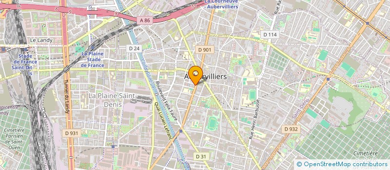 localisation de l'entreprise ANTALYA à AUBERVILLIERS