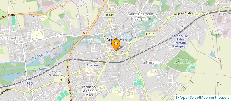localisation de l'entreprise ANTALYA à ARPAJON