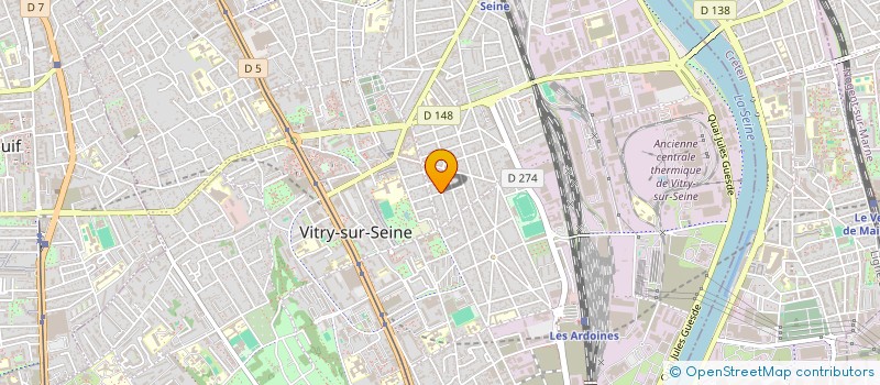 localisation de l'entreprise ANTALYA à VITRY-SUR-SEINE