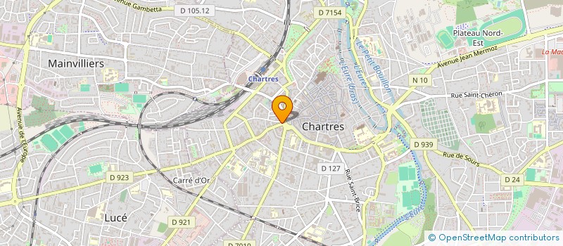 localisation de l'entreprise ANTALYA FOOD à CHARTRES