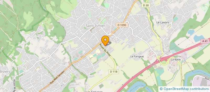 localisation de l'entreprise ANTALYA SARL à SAINT-ISMIER