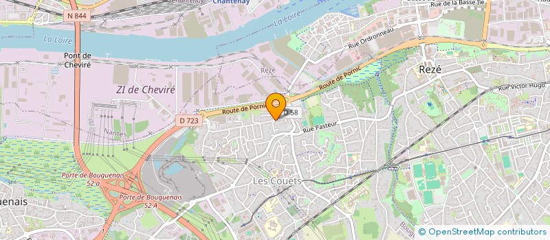 localisation de l'entreprise ANTANIS à BOUGUENAIS